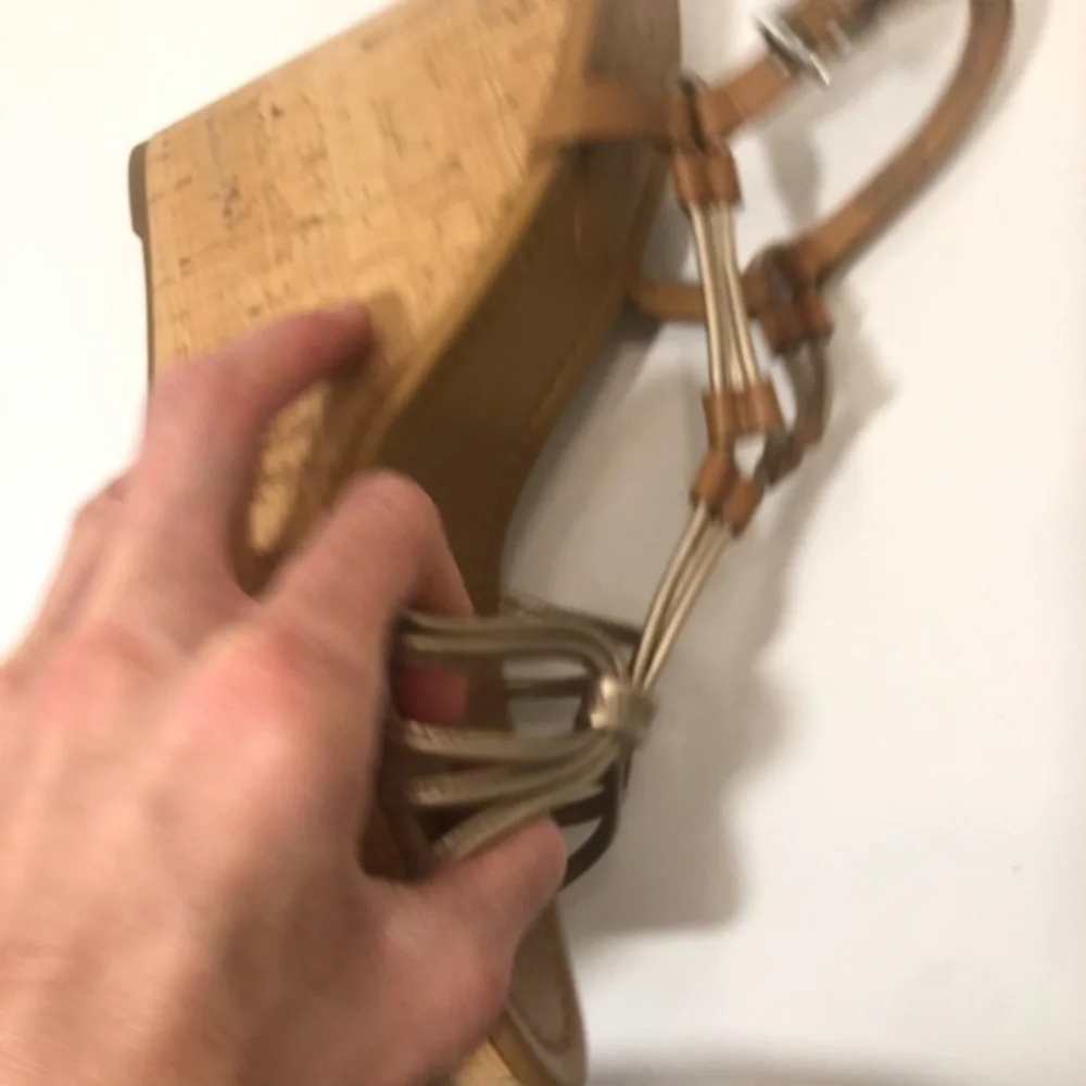 Coach Georgiana platform sandals 9.5 b
